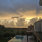 GZH sončni zahod z Z okna